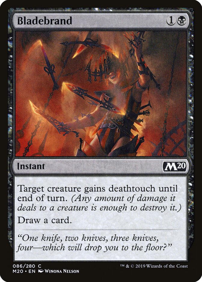 Bladebrand · Core Set 2020 (M20) #86