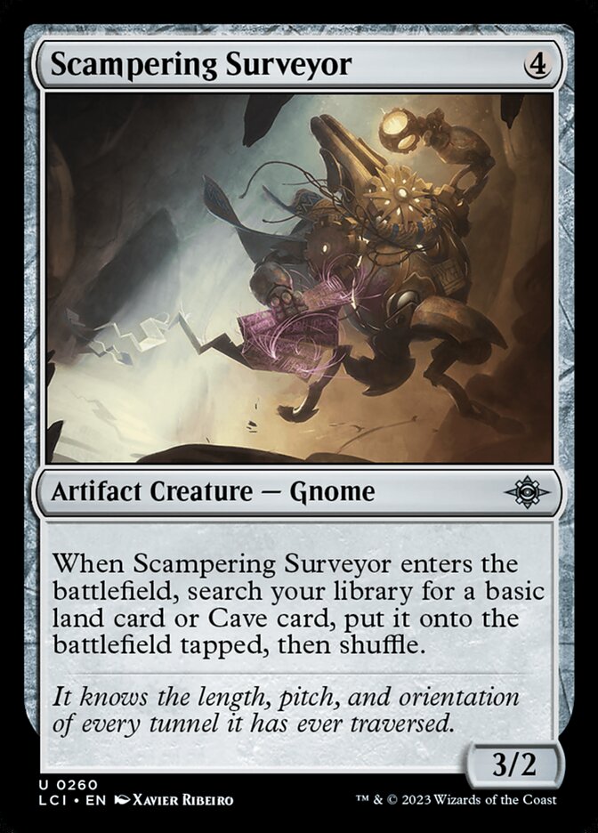 Scampering Surveyor · The Lost Caverns of Ixalan (LCI) #260