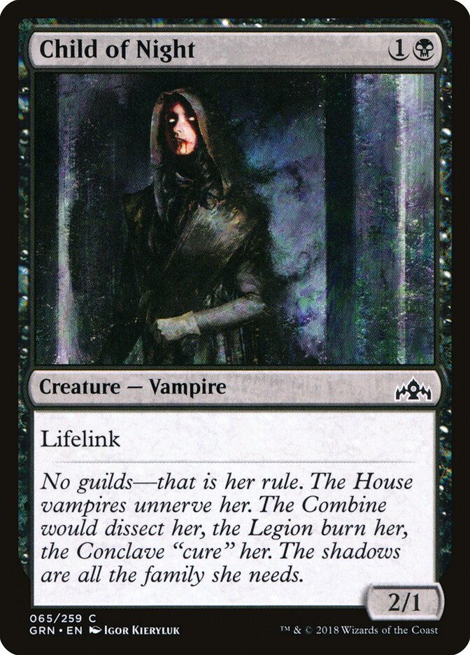 Child of Night · Guilds of Ravnica (GRN) #65