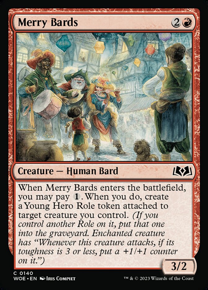 Merry Bards · Wilds of Eldraine (WOE) #140