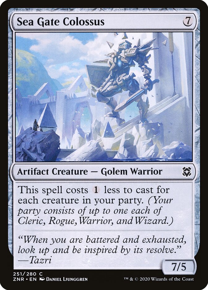 Sea Gate Colossus · Zendikar Rising (ZNR) #251