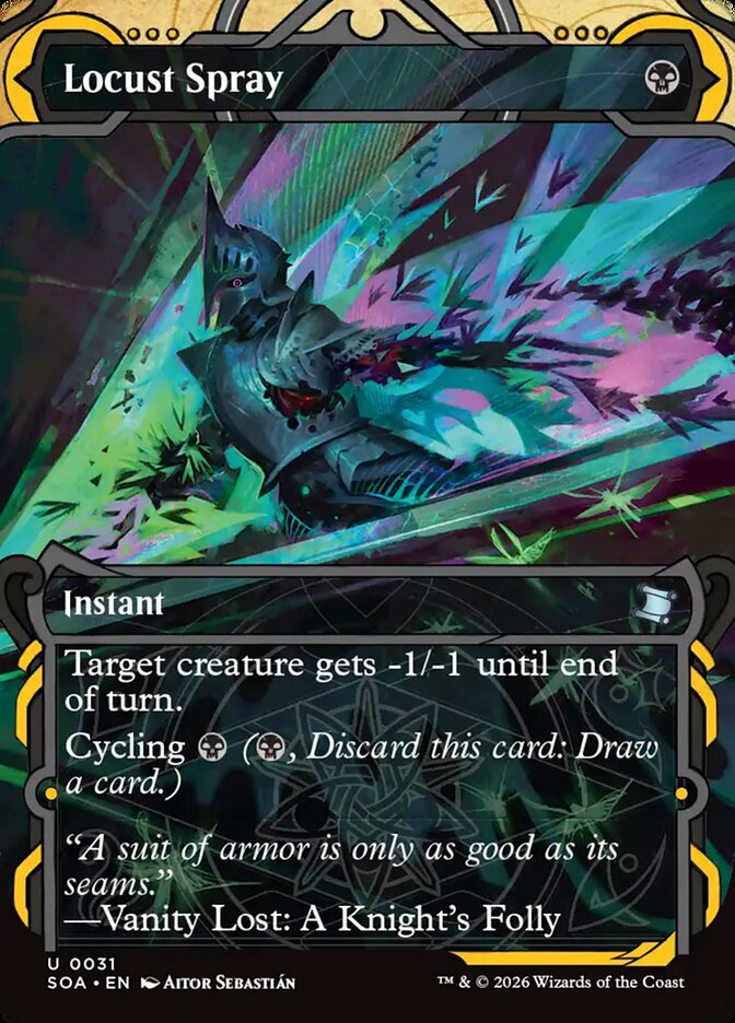 Locust Spray · Secrets of Strixhaven Mystical Archive (SOA) #31 · borderless