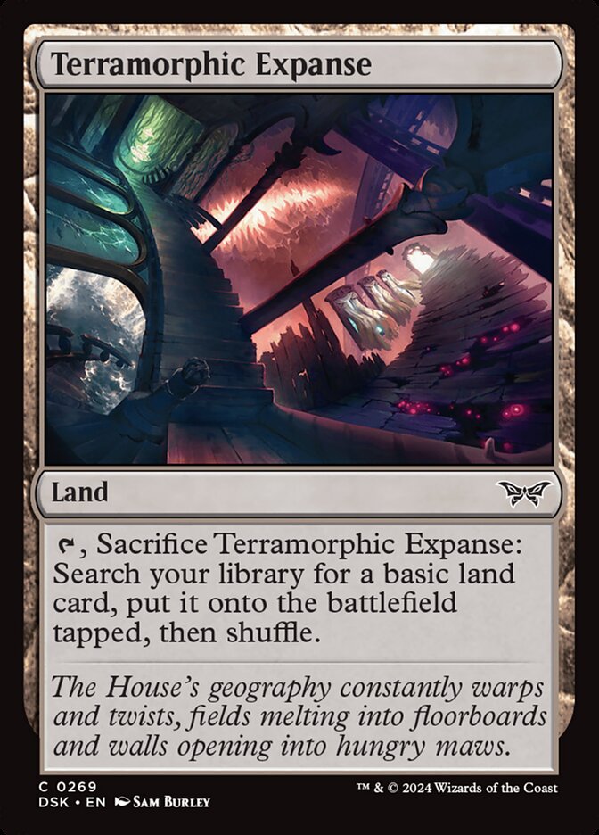 Terramorphic Expanse · Duskmourn: House of Horror (DSK) #269
