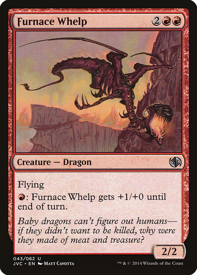 Furnace Whelp · Duel Decks Anthology: Jace vs. Chandra (JVC) #43