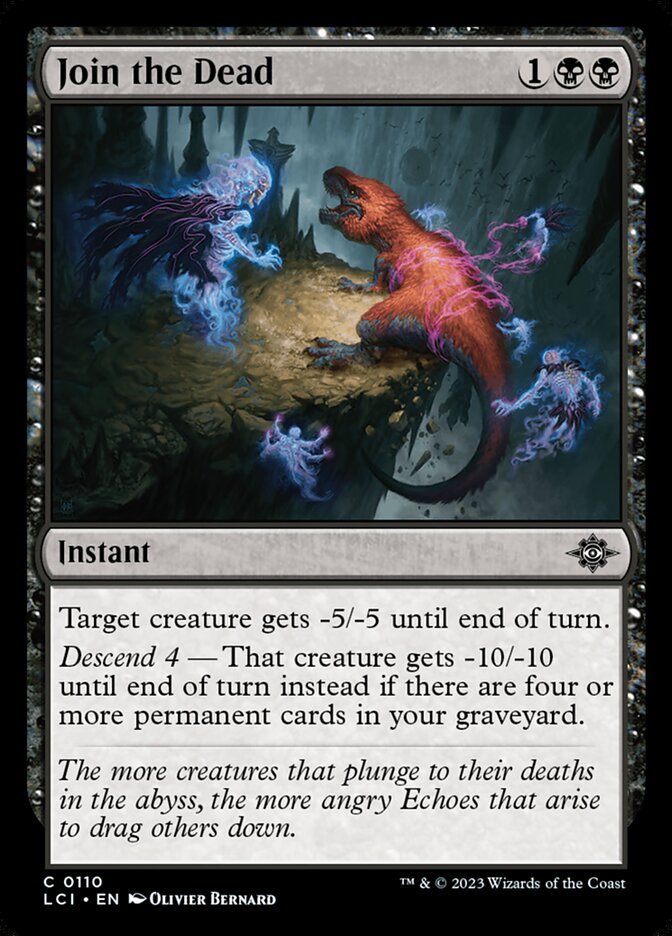 Join the Dead · The Lost Caverns of Ixalan (LCI) #110