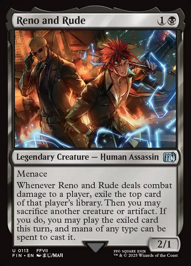 Reno and Rude · Final Fantasy (FIN) #113