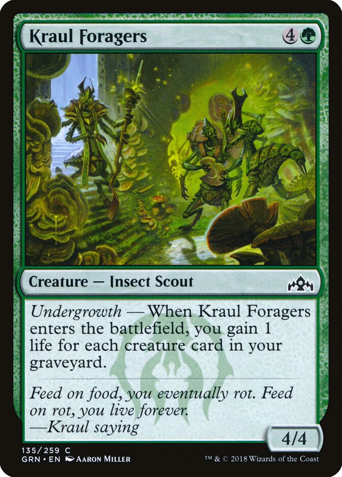 Kraul Foragers · Guilds of Ravnica (GRN) #135