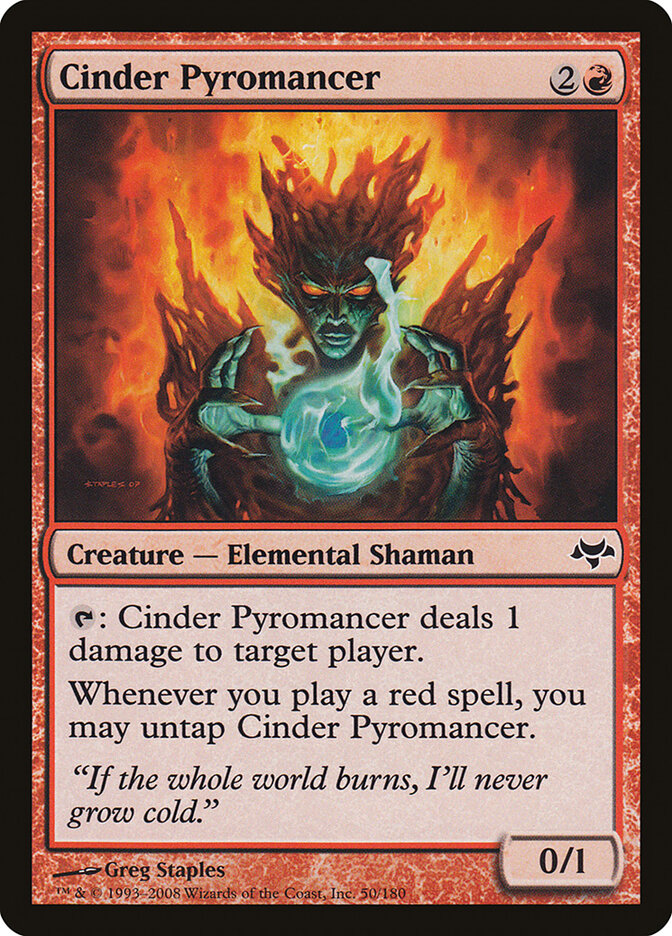 Cinder Pyromancer · Eventide (EVE) #50