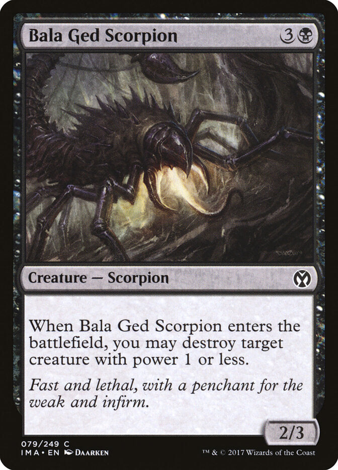 Bala Ged Scorpion · Iconic Masters (IMA) #79