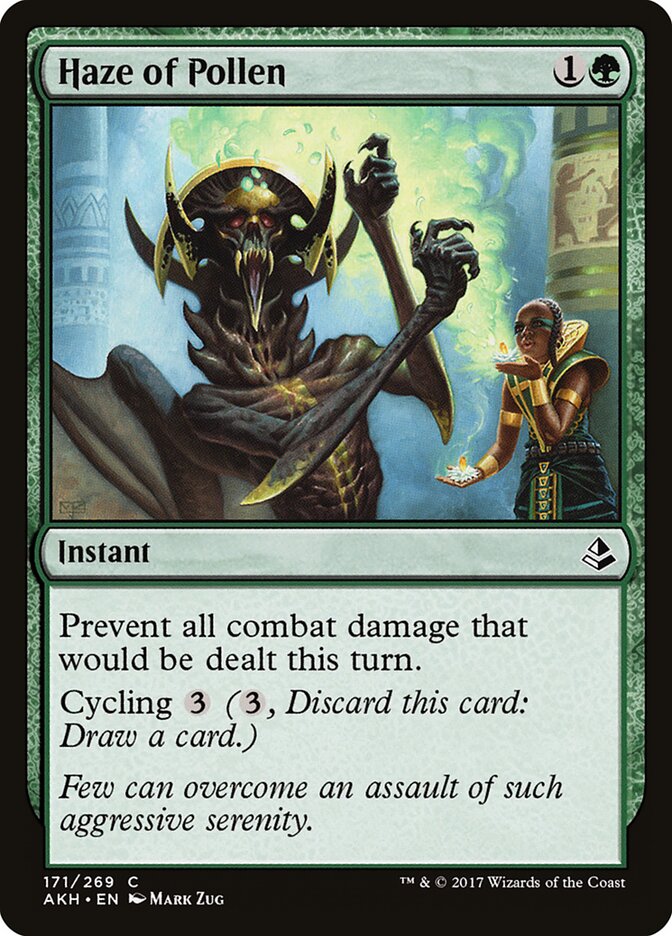 Haze of Pollen · Amonkhet (AKH) #171