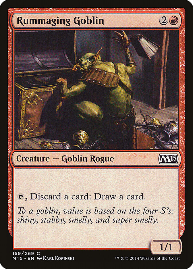 Rummaging Goblin · Magic 2015 (M15) #159