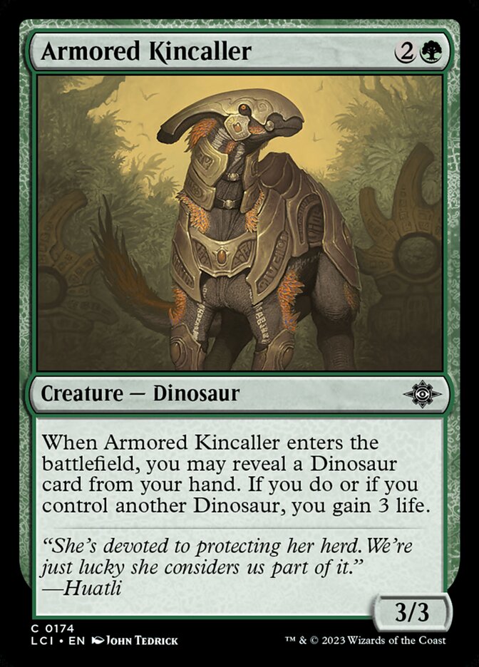 Armored Kincaller · The Lost Caverns of Ixalan (LCI) #174