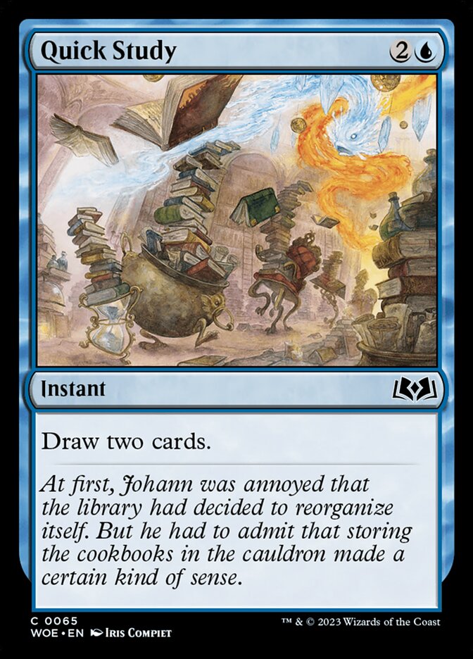 Quick Study · Wilds of Eldraine (WOE) #65