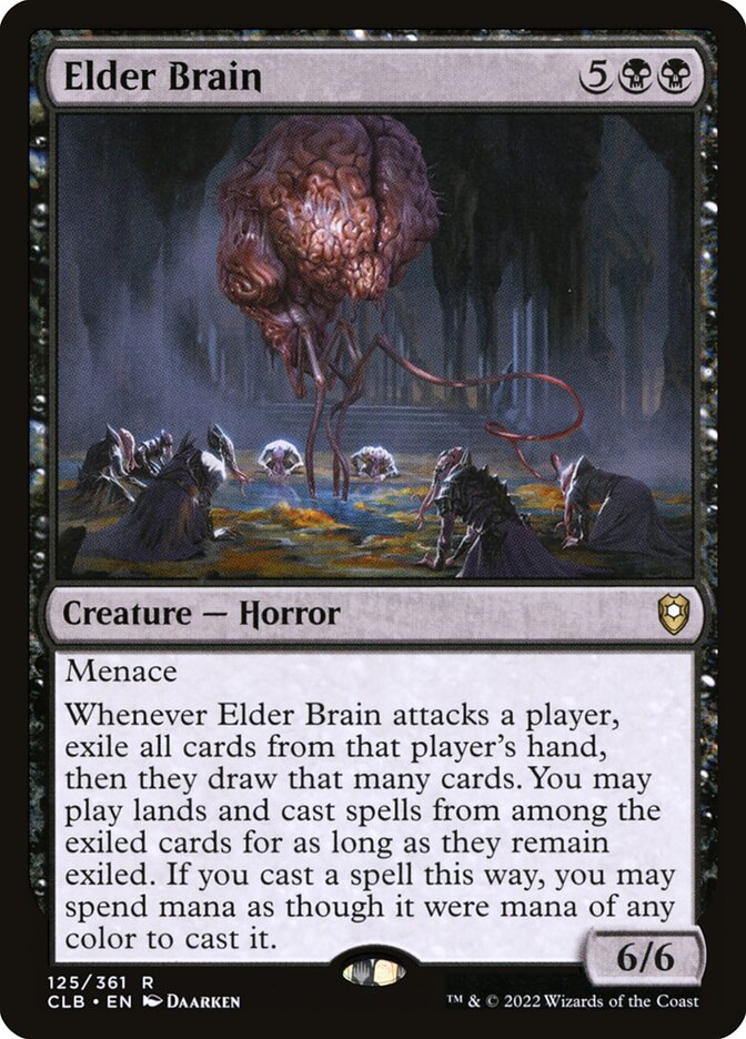 Elder Brain · Commander Legends: Battle for Baldur's Gate (CLB) #125