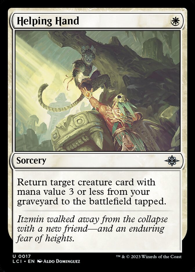 Helping Hand · The Lost Caverns of Ixalan (LCI) #17