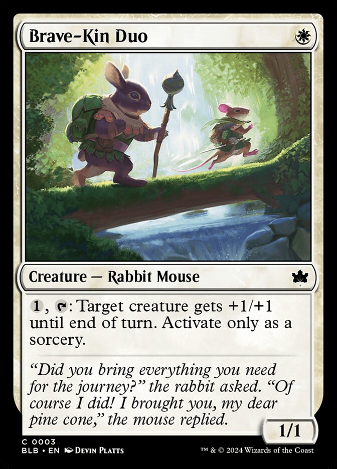 Brave-Kin Duo · Bloomburrow (BLB) #3