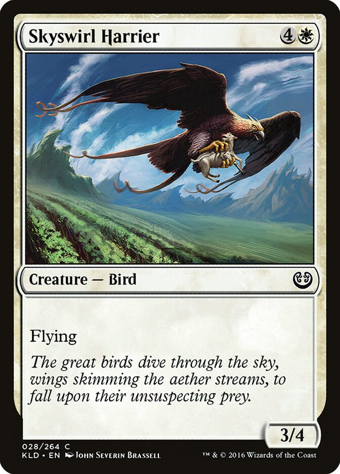 Skyswirl Harrier · Kaladesh (KLD) #28