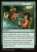 Monstrous Emergence · Duskmourn: House of Horror (DSK) #191