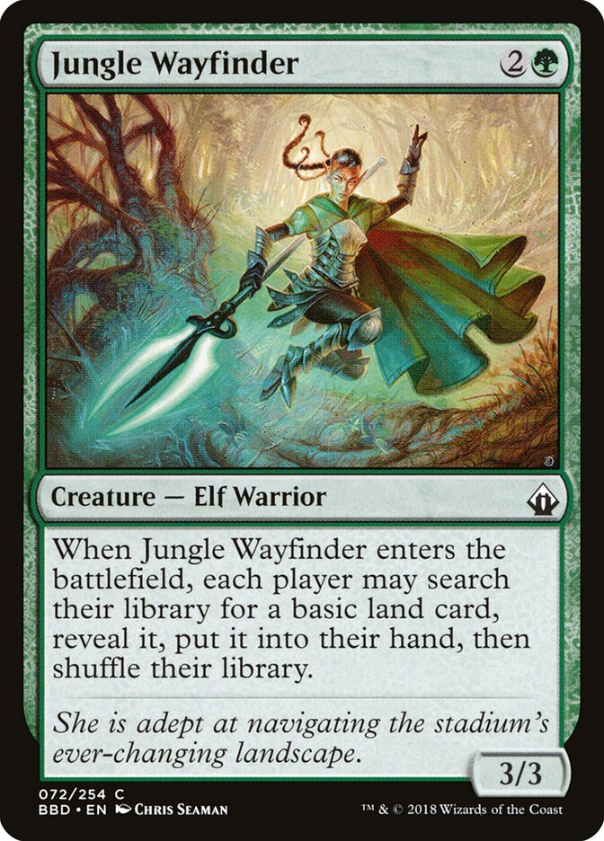 Jungle Wayfinder · Battlebond (BBD) #72