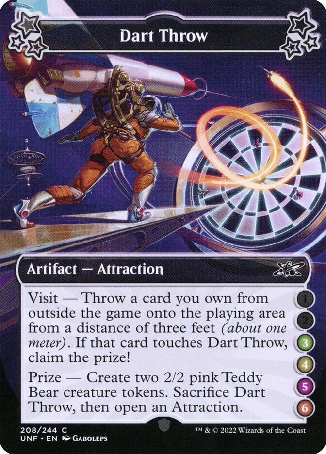Dart Throw · Unfinity (UNF) #208d