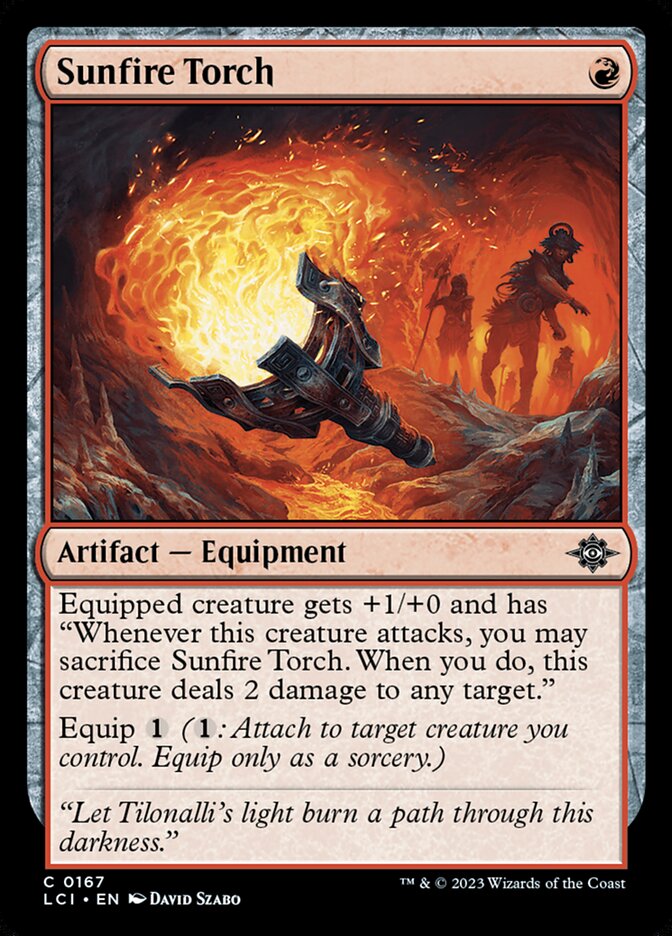 Sunfire Torch · The Lost Caverns of Ixalan (LCI) #167