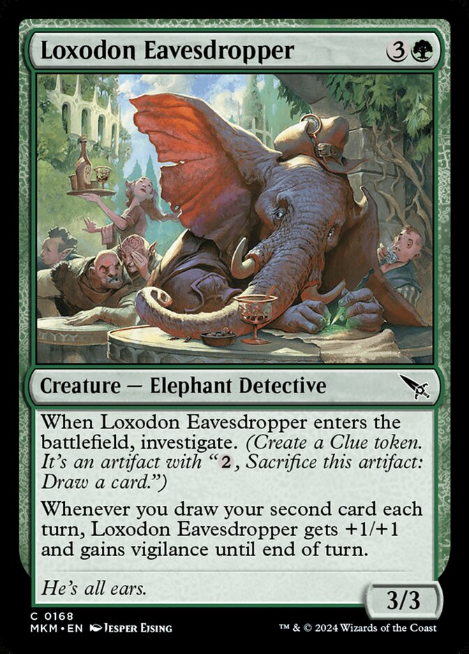 Loxodon Eavesdropper · Murders at Karlov Manor (MKM) #168