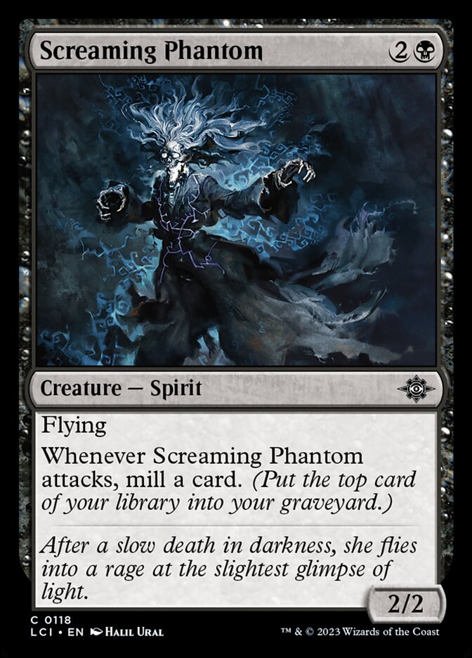 Screaming Phantom · The Lost Caverns of Ixalan (LCI) #118