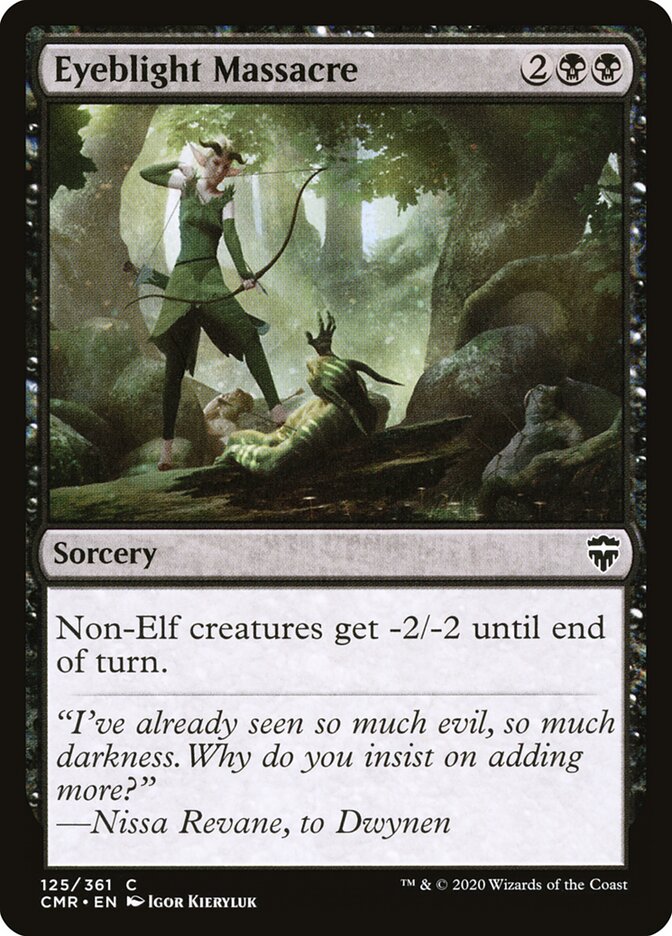 Eyeblight Massacre · Commander Legends (CMR) #125
