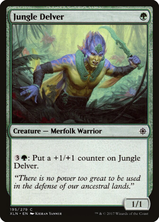 Jungle Delver · Ixalan (XLN) #195