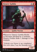 Ornery Goblin · Guilds of Ravnica (GRN) #112