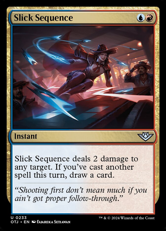 Slick Sequence · Outlaws of Thunder Junction (OTJ) #233