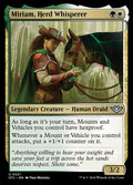 Miriam, Herd Whisperer · Outlaws of Thunder Junction (OTJ) #221