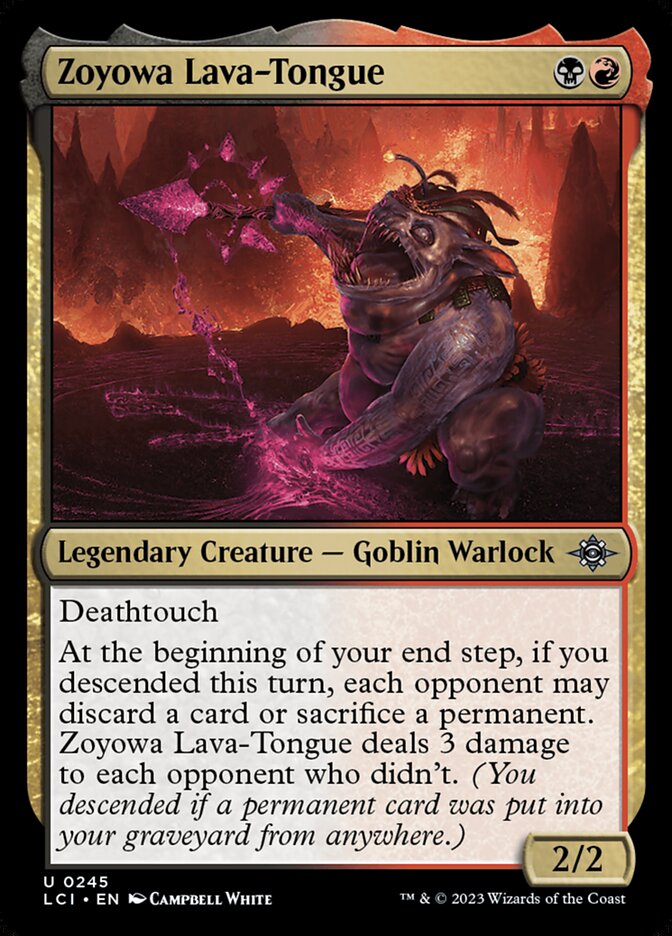 Zoyowa Lava-Tongue · The Lost Caverns of Ixalan (LCI) #245