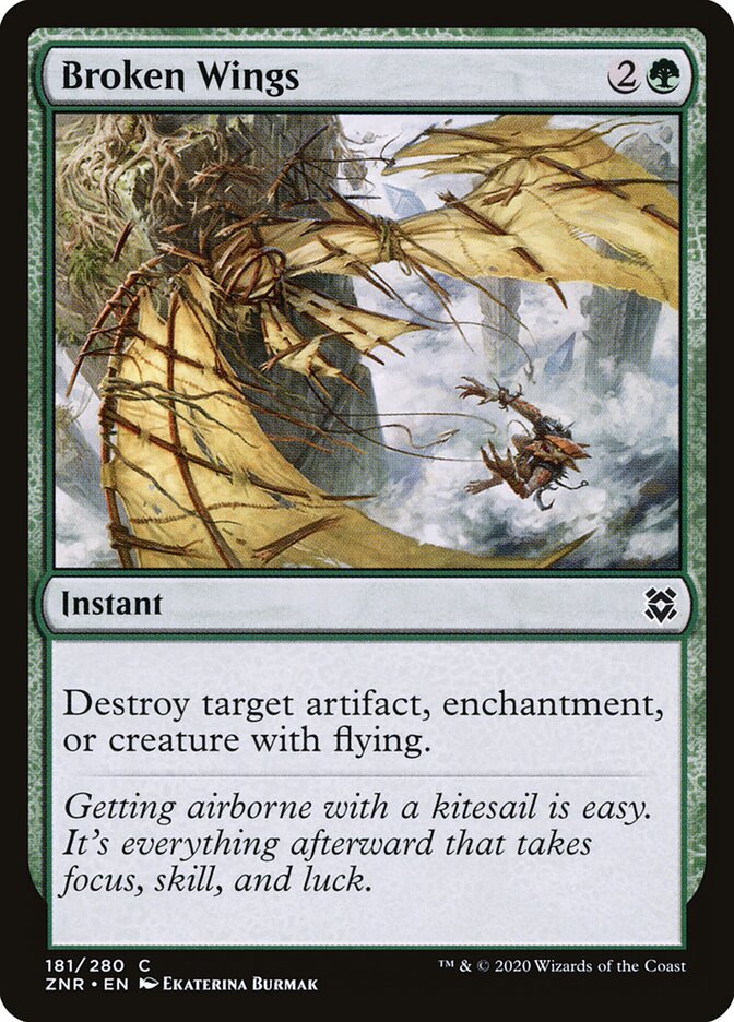 Broken Wings · Zendikar Rising (ZNR) #181