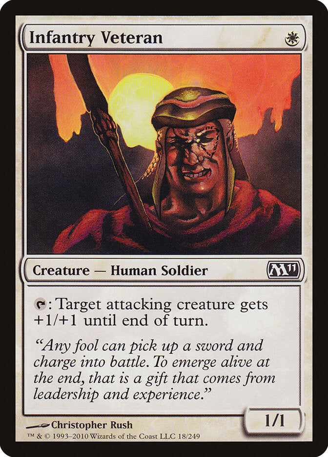 Infantry Veteran · Magic 2011 (M11) #18