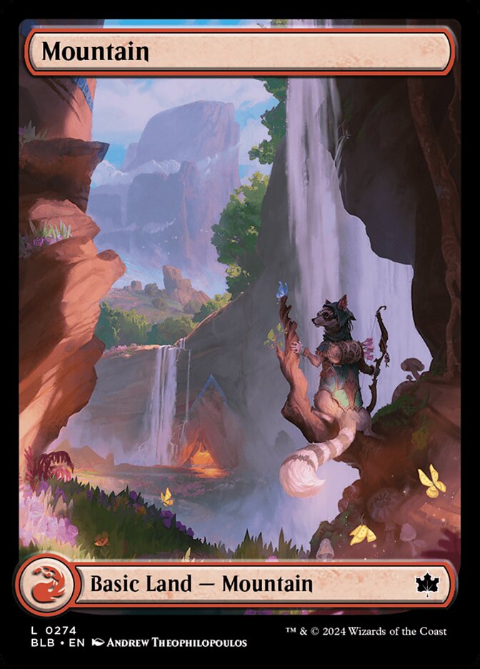 Mountain · Bloomburrow (BLB) #274