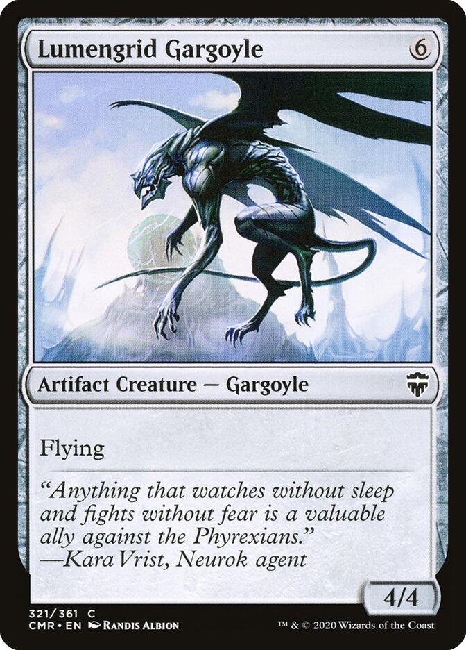 Lumengrid Gargoyle · Commander Legends (CMR) #321