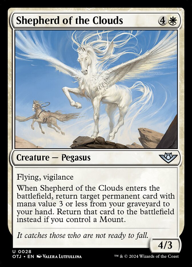 Shepherd of the Clouds · Outlaws of Thunder Junction (OTJ) #28