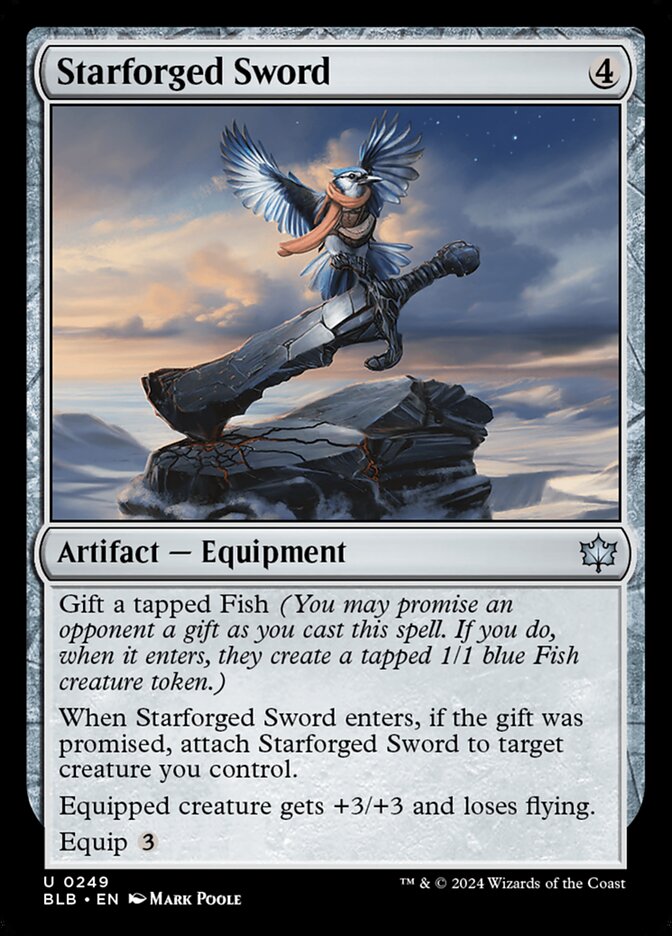 Starforged Sword · Bloomburrow (BLB) #249