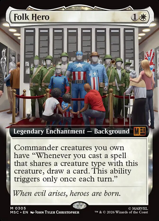 Folk Hero · Marvel Super Heroes Commander (MSC) #305