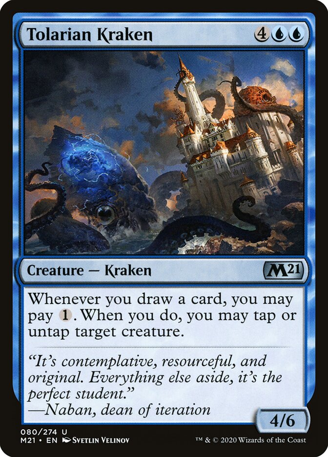 Tolarian Kraken · Core Set 2021 (M21) #80