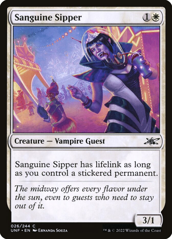 Sanguine Sipper · Unfinity (UNF) #26