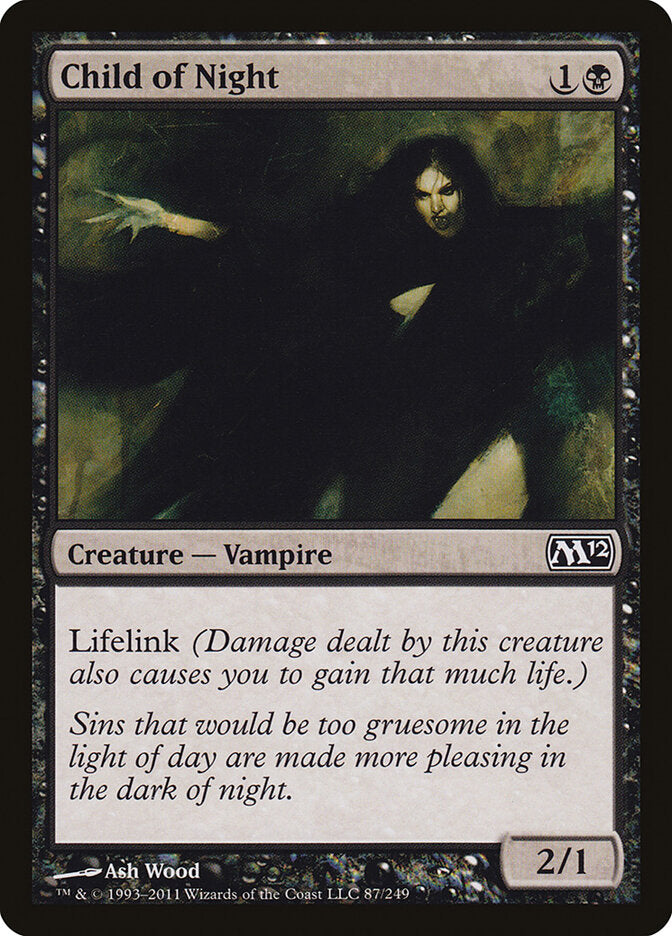 Child of Night · Magic 2012 (M12) #87