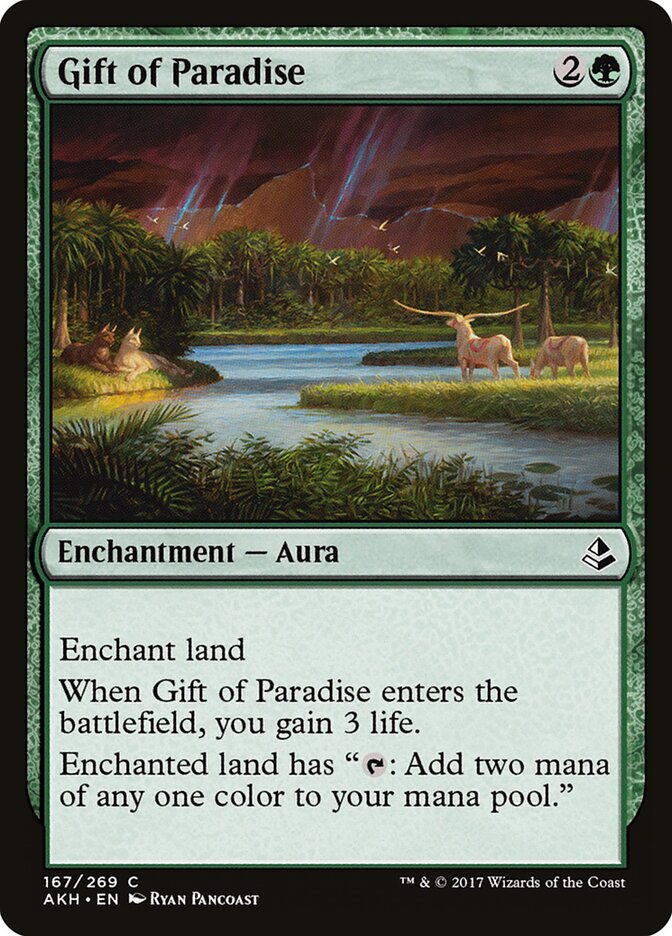 Gift of Paradise · Amonkhet (AKH) #167