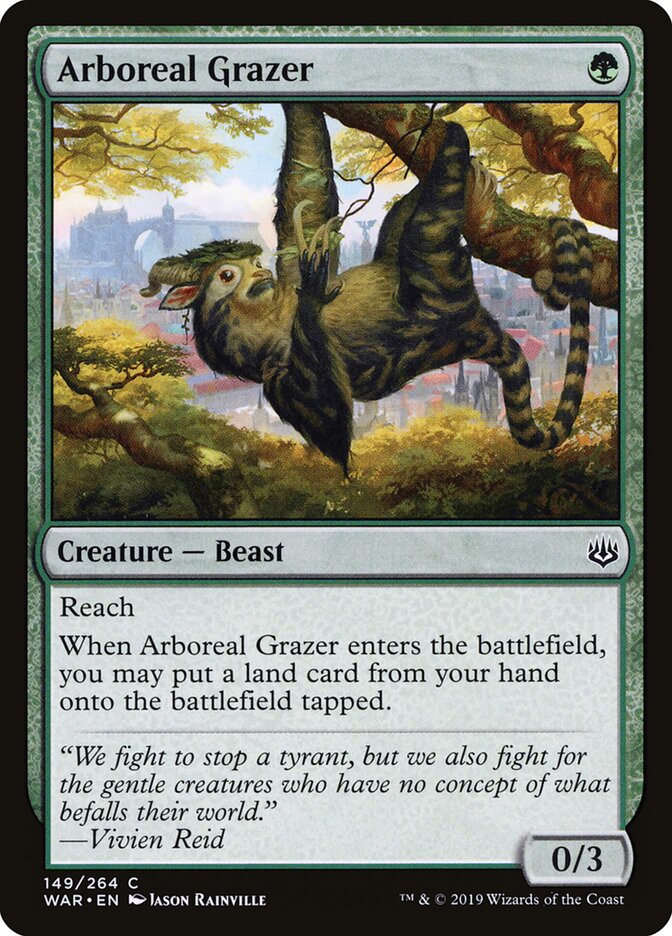 Arboreal Grazer · War of the Spark (WAR) #149