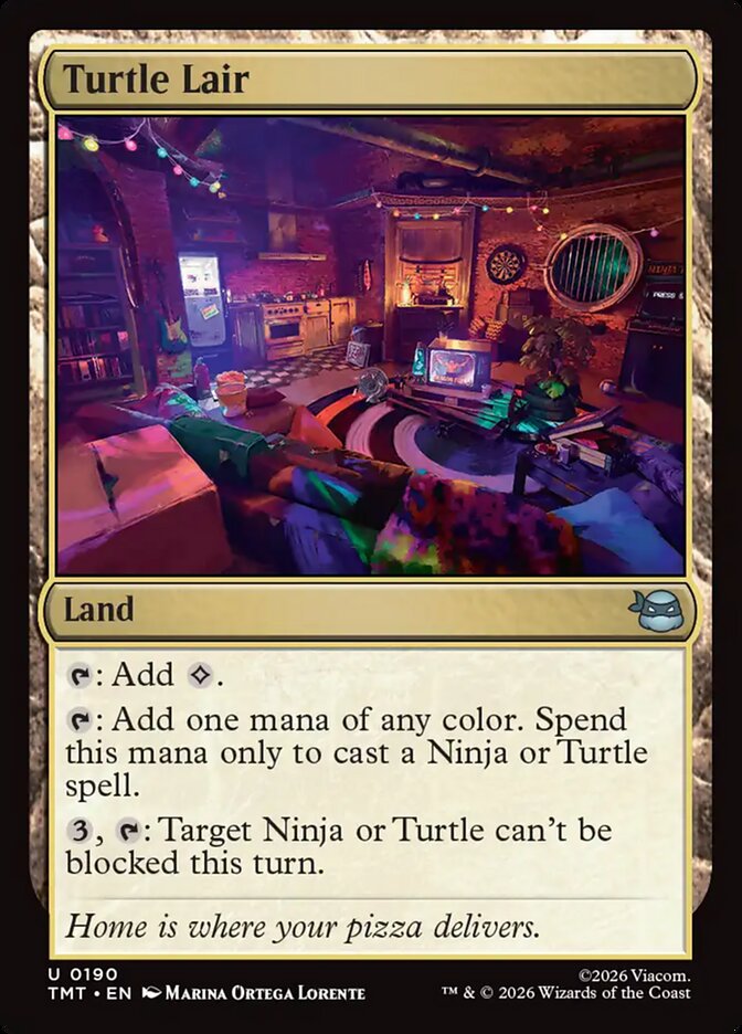 Turtle Lair · Teenage Mutant Ninja Turtles (TMT) #190