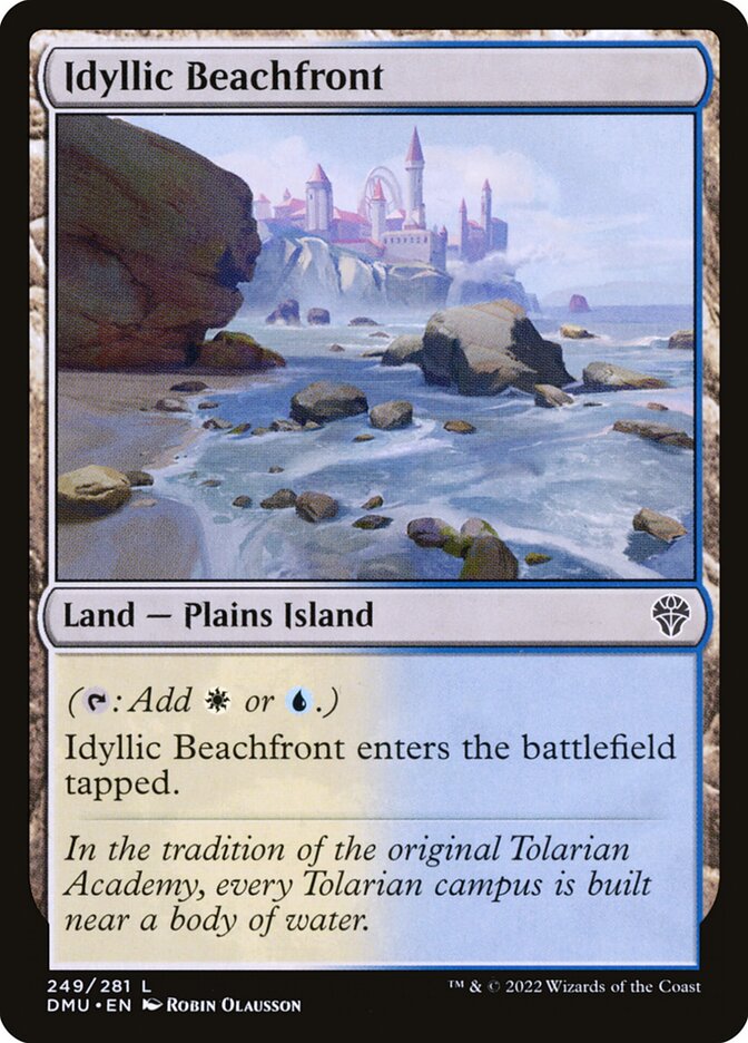 Idyllic Beachfront · Dominaria United (DMU) #249
