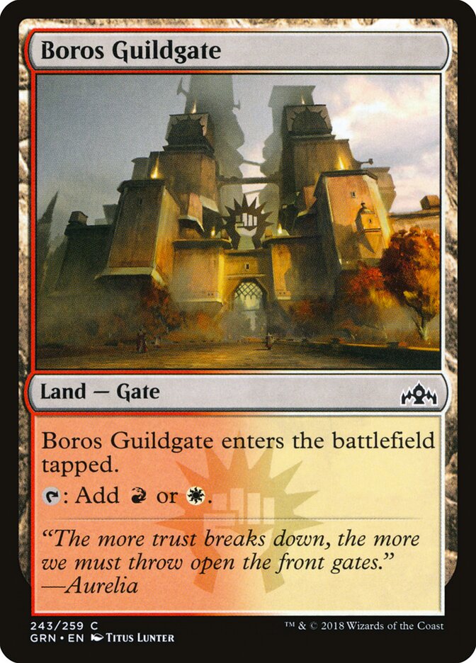 Boros Guildgate · Guilds of Ravnica (GRN) #243