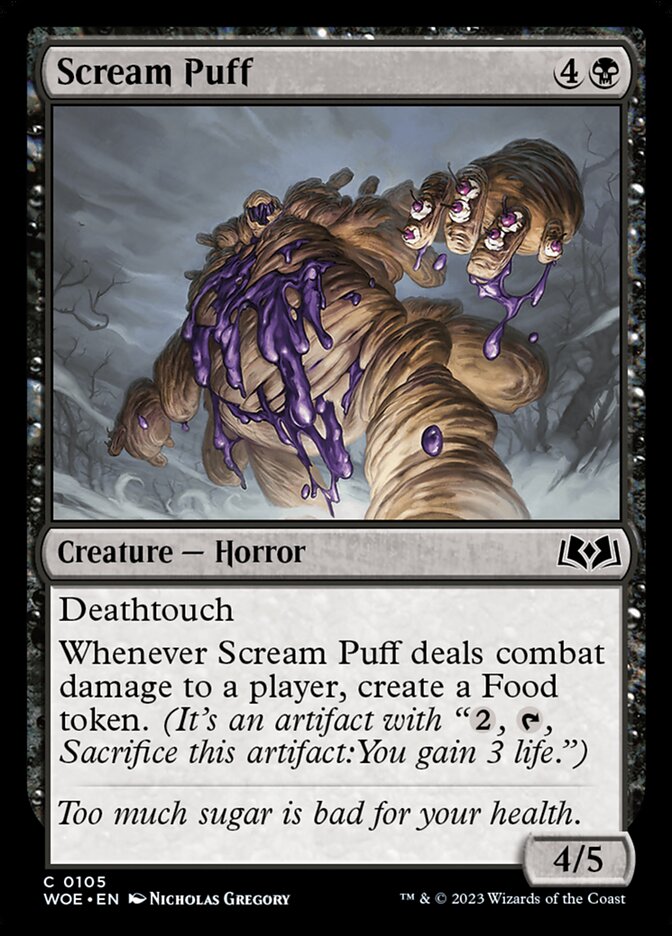 Scream Puff · Wilds of Eldraine (WOE) #105