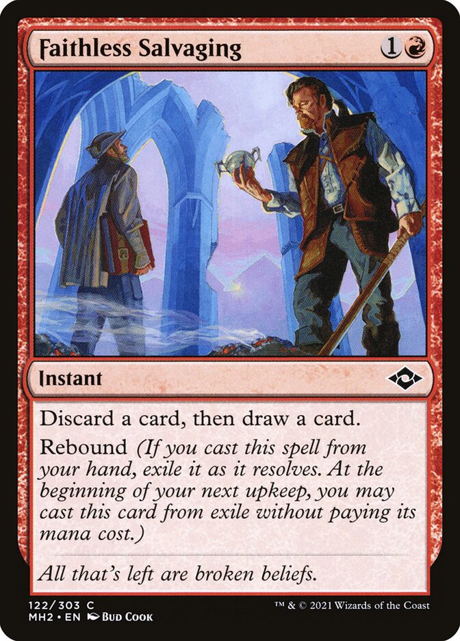 Faithless Salvaging · Modern Horizons 2 (MH2) #122
